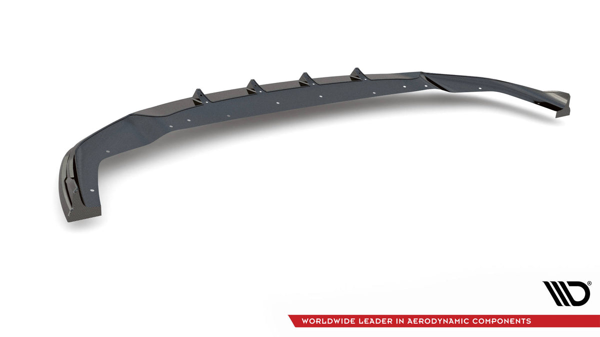 Prepreg Carbon Fiber Street+ Spoilerlippe Front Ansatz passend für BMW 1er M-Paket / M135i / 128ti F40 – Ansicht 7