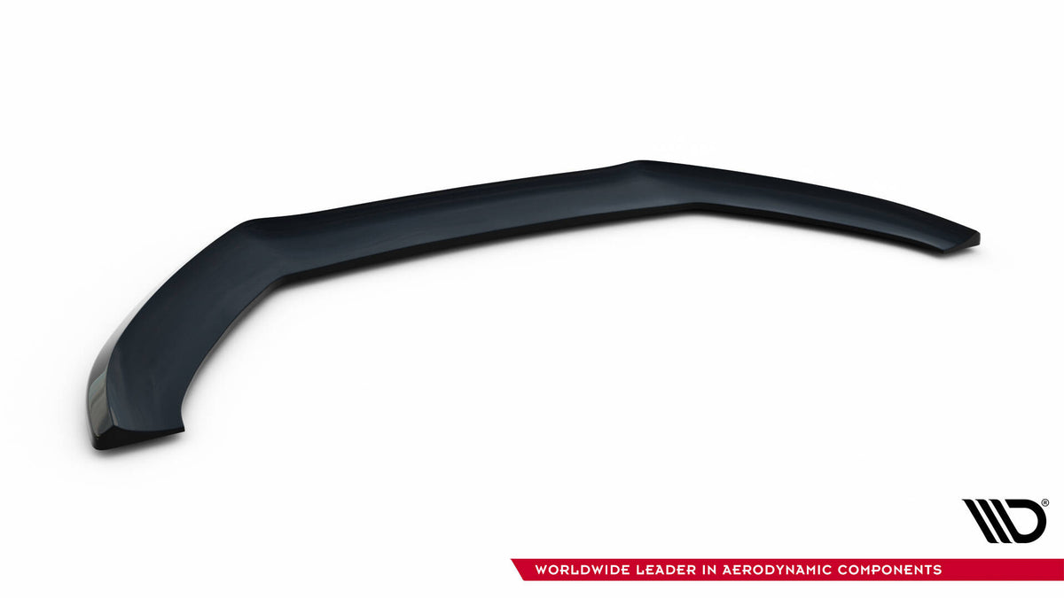 Street+ Spoilerlippe Front Ansatz V.1 passend für Audi S5/A5 S-Line 8T Facelift schwarz Hochglanz – Ansicht 6