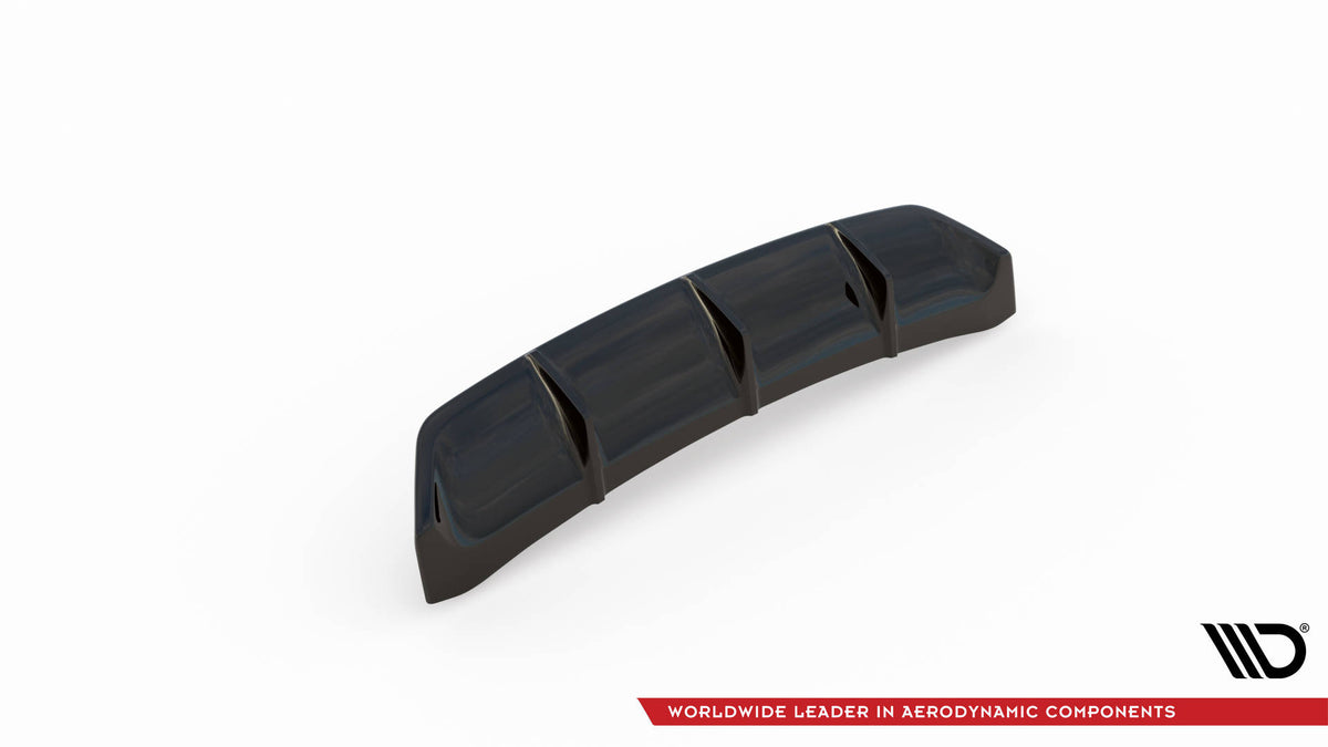 Diffusor Heck Ansatz passend für Ford Mondeo ST-Line Mk5 Facelift schwarz Hochglanz – Ansicht 6