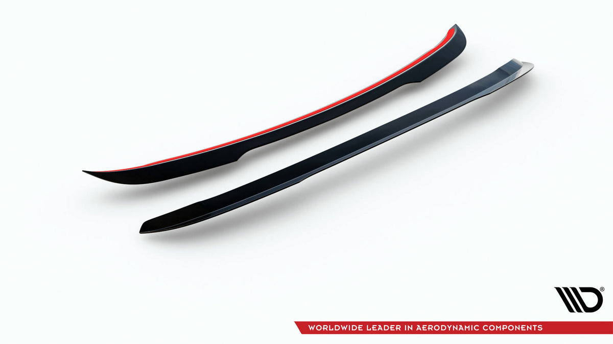 Heckspoiler Lippe BMW X5 E70 Facelift M Paket schwarz Hochglanz – Ansicht 6