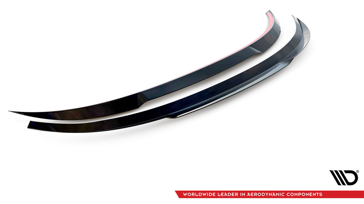 Heckspoiler Lippe Porsche 911 Carrera 4S 992 schwarz Hochglanz – Ansicht 8