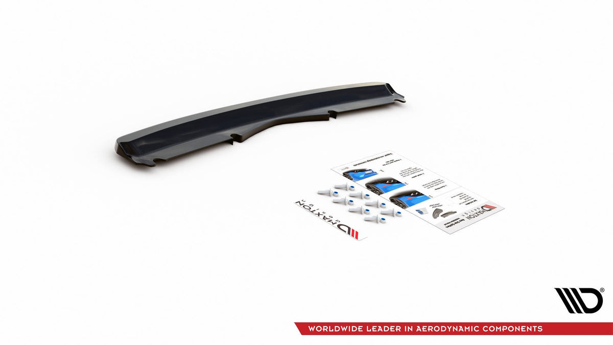 Heckansatz Ford S-Max Vignale Mk2 Facelift schwarz Hochglanz – Ansicht 8