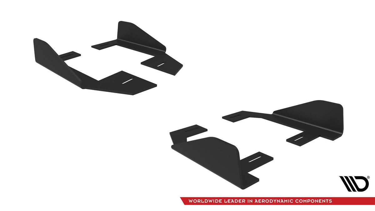 Seitenschweller Flaps passend für Kia Proceed GT / GT-Line Mk1 Facelift / Ceed GT Mk3 Facelift schwarz Hochglanz – Ansicht 10