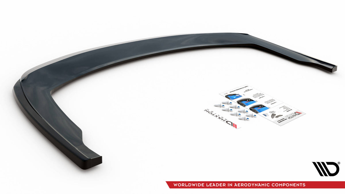 Heckansatz Honda Civic Tourer Mk9 schwarz Hochglanz – Ansicht 5