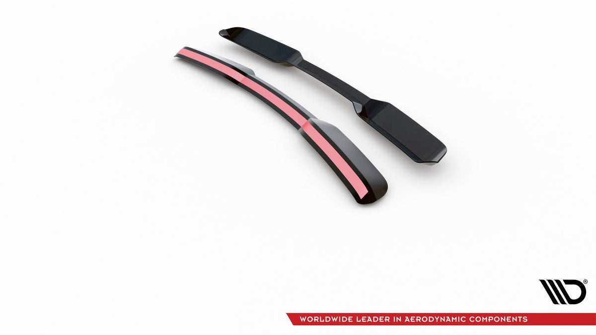 Heckspoiler Lippe Toyota Highlander Mk4 schwarz Hochglanz – Ansicht 6