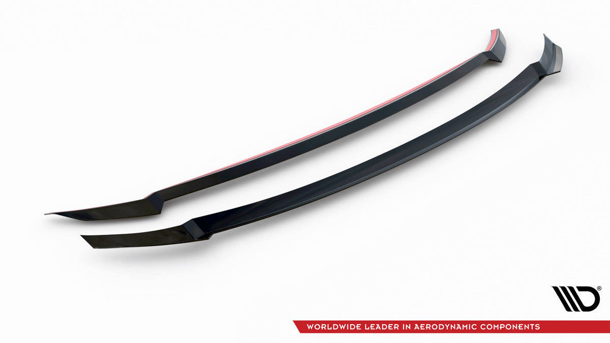 Heckspoiler Lippe Hyundai Elantra Mk7 schwarz Hochglanz – Ansicht 6