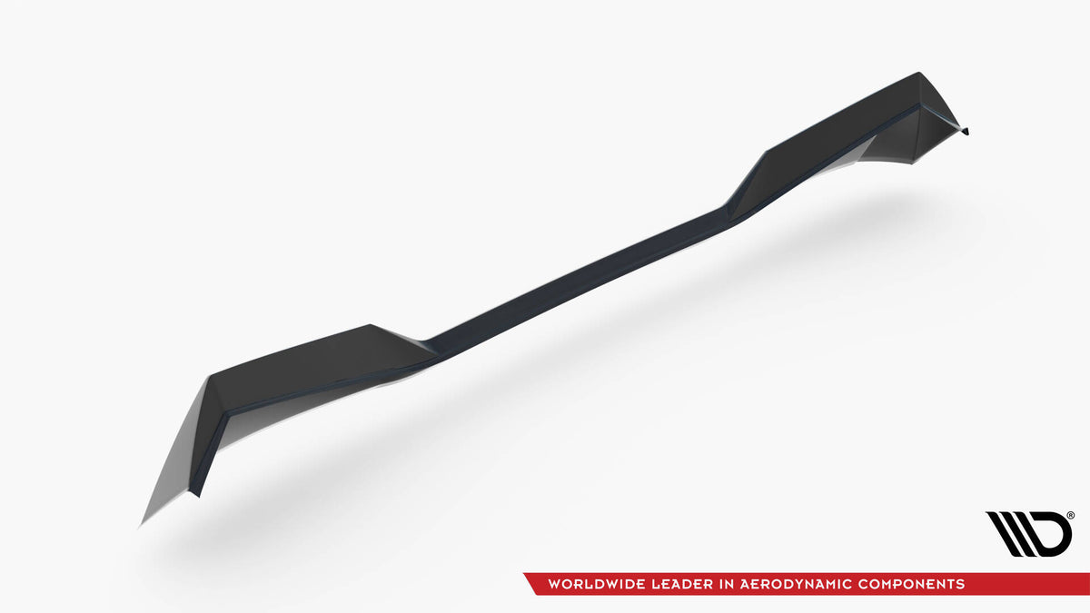 Höher Heckspoiler Lippe 3D Peugeot 408 Mk1 schwarz Hochglanz – Ansicht 8