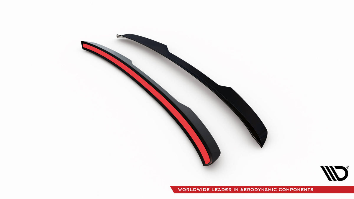 Heckspoiler Lippe VW Touareg Mk2 schwarz Hochglanz – Ansicht 7