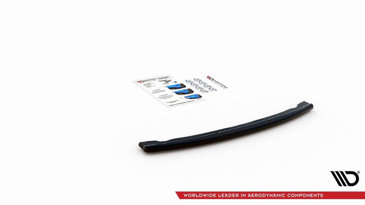 Heckansatz BMW 5er M-Paket Limousine / Touring G30 / G31 Facelift schwarz Hochglanz – Ansicht 5