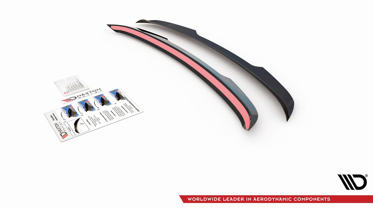 Heckspoiler Lippe Citroen DS4 schwarz Hochglanz – Ansicht 7