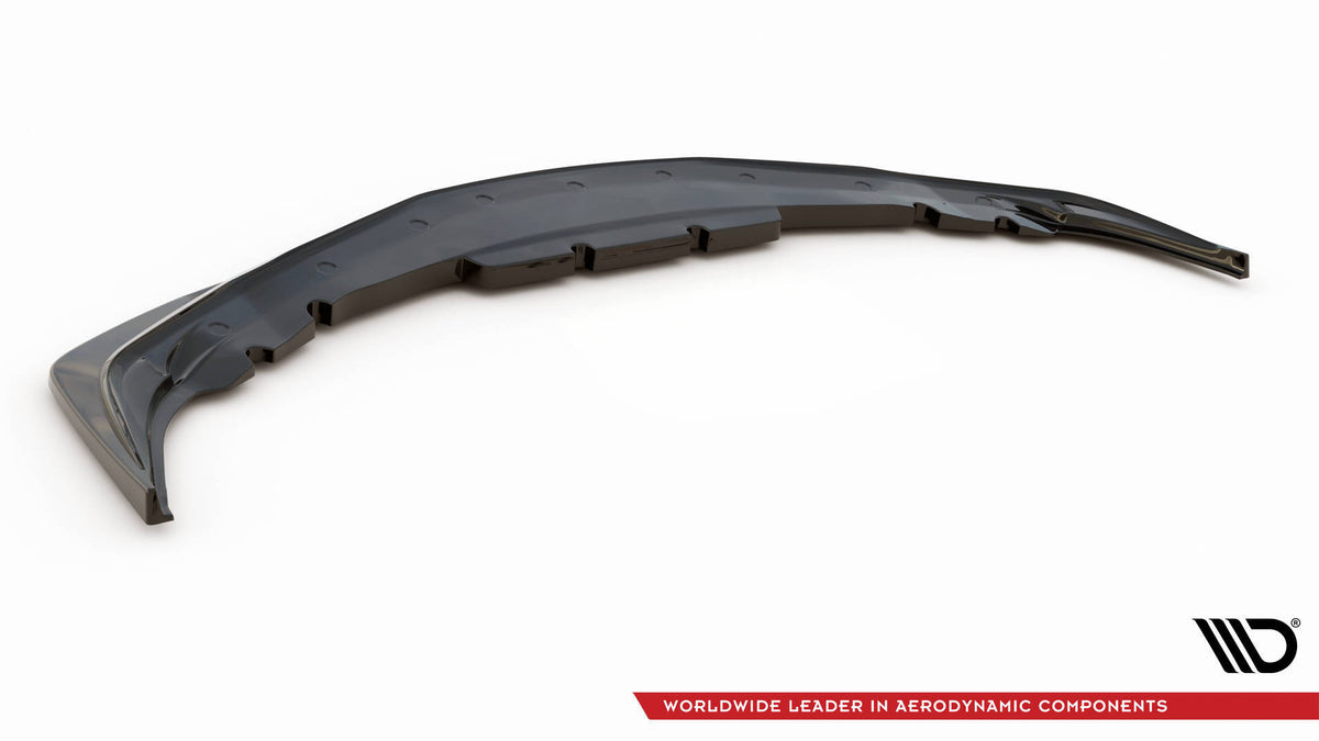 Street+ Spoilerlippe Front Ansatz V.1 passend für Toyota Supra Mk5 schwarz Hochglanz – Ansicht 6