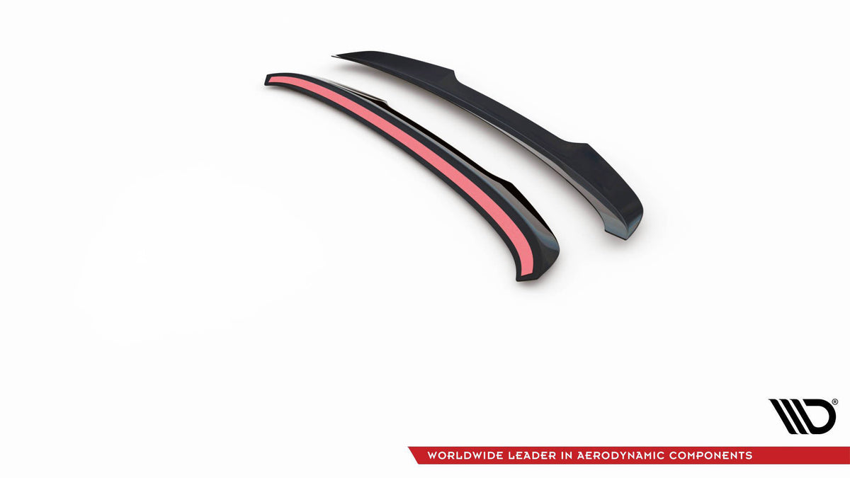 Heckspoiler Lippe Skoda Kamiq Mk1 schwarz Hochglanz – Ansicht 6
