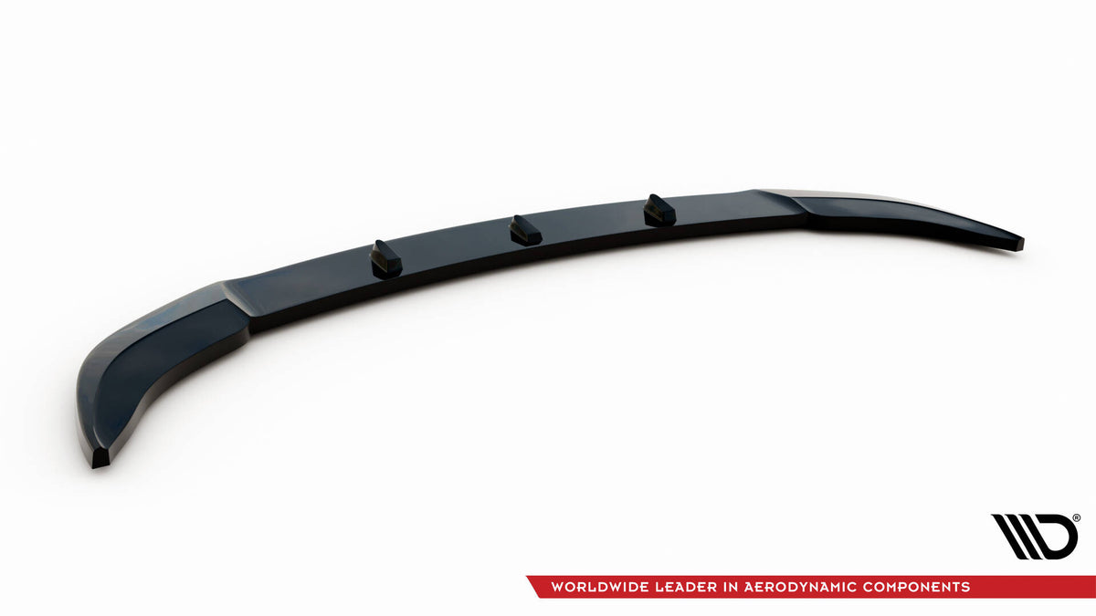 Street+ Spoilerlippe Front Ansatz passend für BMW M5 F10/ F11 schwarz Hochglanz – Ansicht 6