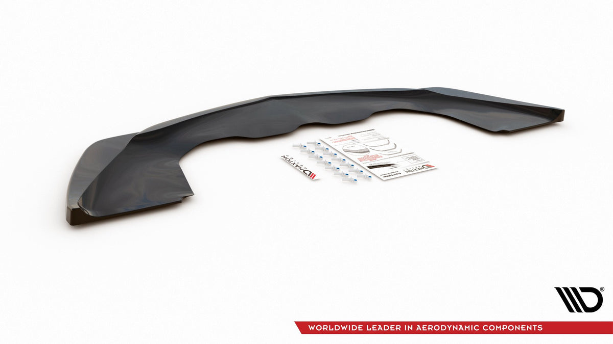 Street+ Spoilerlippe Front Ansatz passend für Alfa Romeo 4C schwarz Hochglanz – Ansicht 7