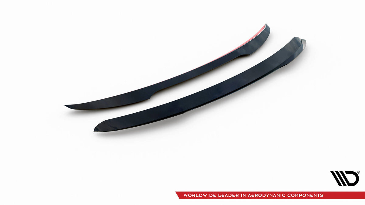 Heckspoiler Lippe Mercedes-Benz CLA Shooting Brake AMG-Line (X118) schwarz Hochglanz – Ansicht 6