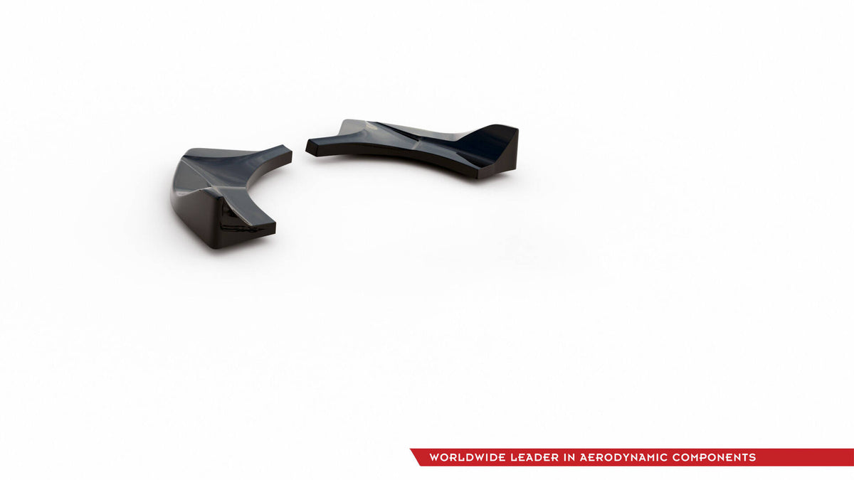 Heck Ansatz Flaps Diffusor V.2 passend für Ford FIesta Mk8 ST schwarz Hochglanz – Ansicht 6