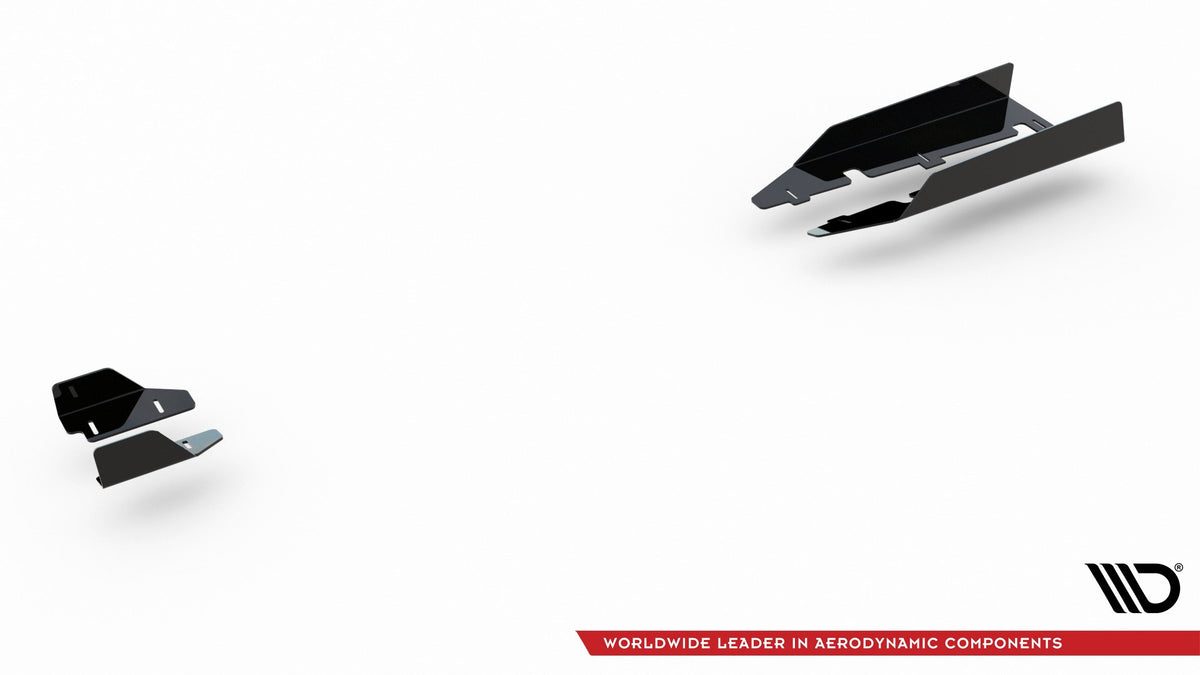 Seitenschweller Flaps passend für Audi RS3 8V Sportback schwarz Hochglanz – Ansicht 8