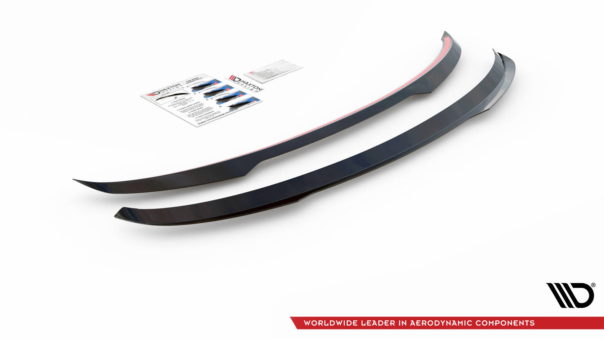 Heckspoiler Lippe Ford Kuga ST-Line Mk3 schwarz Hochglanz – Ansicht 6