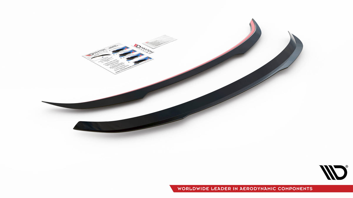 Heckspoiler Lippe Kia XCeed Mk1 schwarz Hochglanz – Ansicht 5