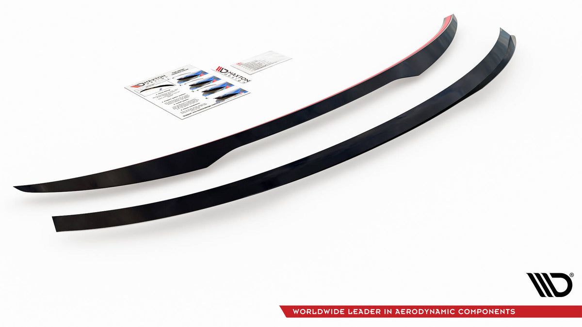 Heckspoiler Lippe Audi RSQ3 / Q3 S-Line / Q3 Sportback F3 schwarz Hochglanz – Ansicht 7