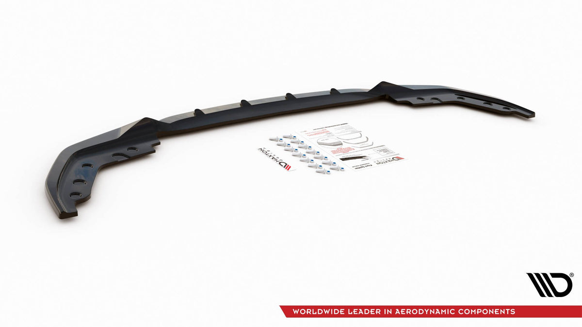 Street+ Spoilerlippe Front Ansatz V.4 passend für BMW 3er G20 / G21 M-Paket schwarz Hochglanz – Ansicht 5