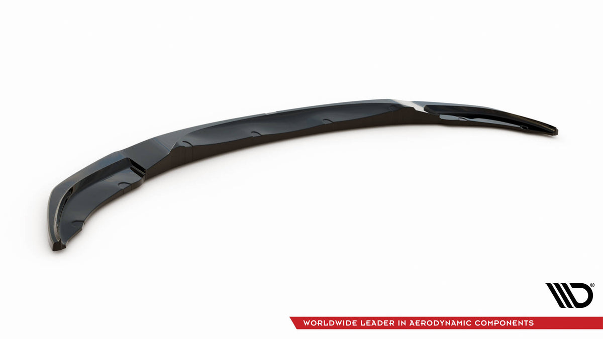 Street+ Spoilerlippe Front Ansatz passend für BMW M5 F10/ F11 schwarz Hochglanz – Ansicht 6