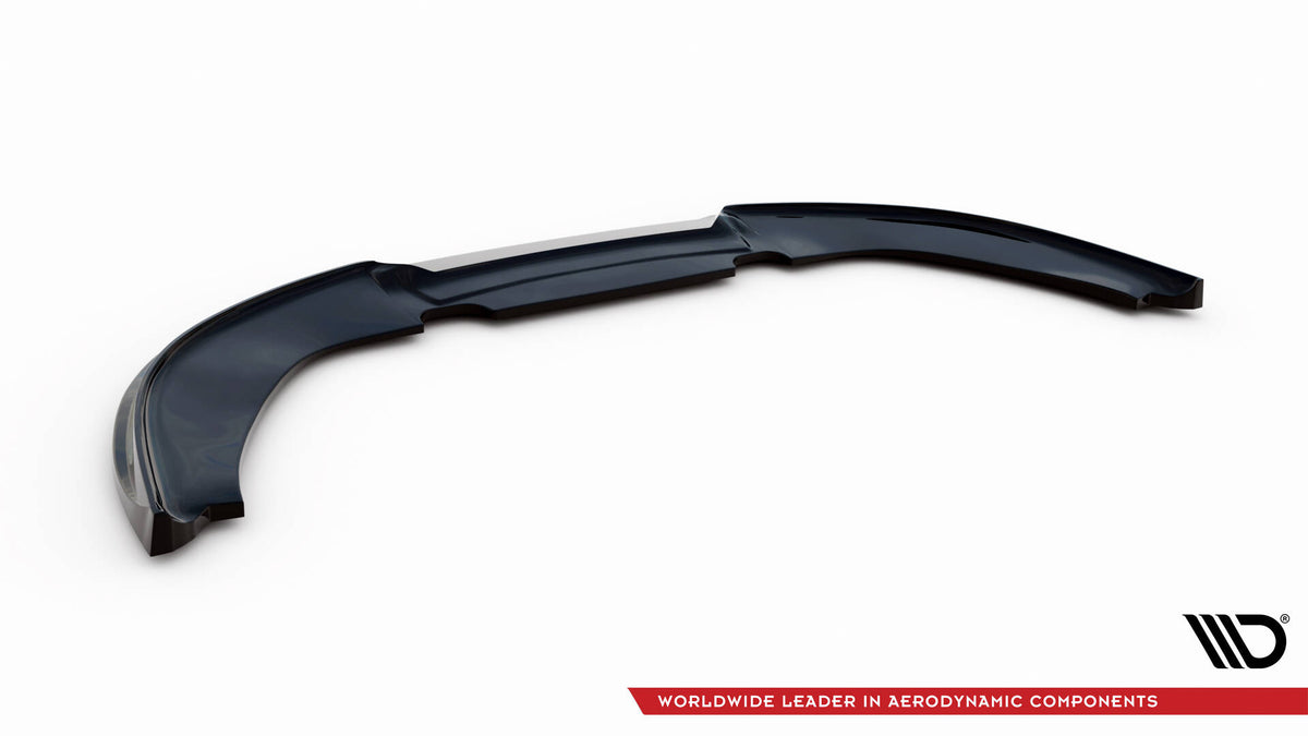 Street+ Spoilerlippe Front Ansatz V.1 passend für Audi RS4 B7 schwarz Hochglanz – Ansicht 5