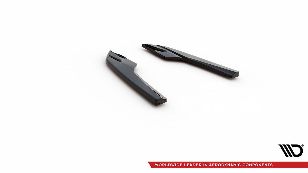 Heck Ansatz Flaps Diffusor passend für Audi S3 Limousine 8V schwarz Hochglanz – Ansicht 6