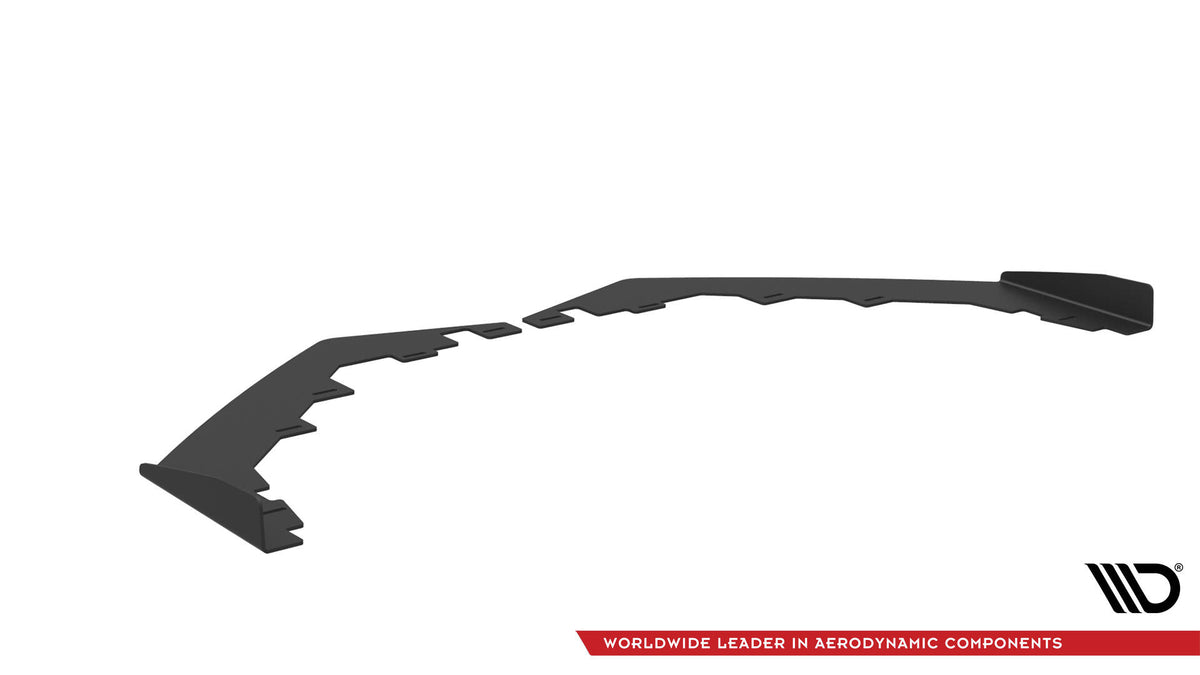 Front Stoßstange Flaps passend für Audi S3 / A3 S-Line Limousine 8V schwarz Hochglanz – Ansicht 6