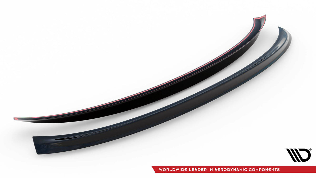 3D Heckspoiler Lippe V.2 BMW X6 F16 M-Paket / X6 M F86 schwarz Hochglanz – Ansicht 10