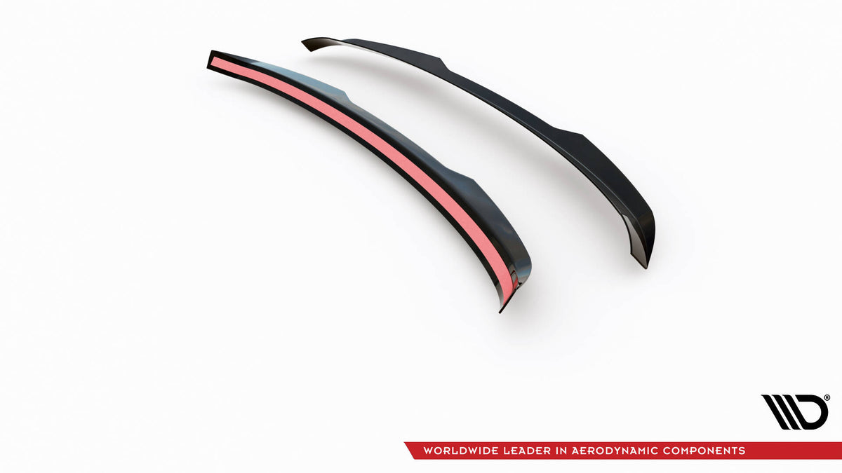 Heckspoiler Lippe Seat Ibiza FR SC Mk4 Facelift schwarz Hochglanz – Ansicht 6