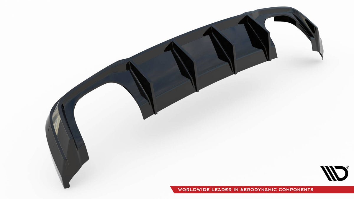 Diffusor Heck Ansatz V.2 passend für Audi RS3 Sportback 8V Facelift – Ansicht 8