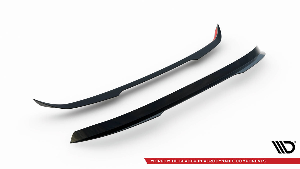 Heckspoiler Lippe Peugeot 207 Sport schwarz Hochglanz – Ansicht 5