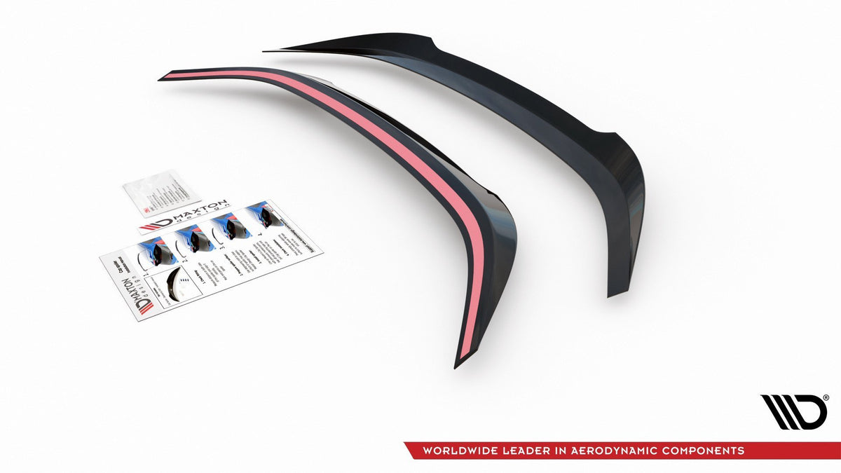 Heckspoiler Lippe Toyota Corolla XII Limousine schwarz Hochglanz – Ansicht 7