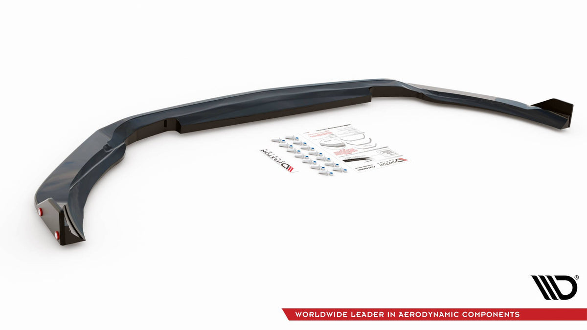 Street+ Spoilerlippe Front Ansatz V.3 + Flaps passend für Mercedes-AMG A 45 S Aero Pack W177 – Ansicht 5