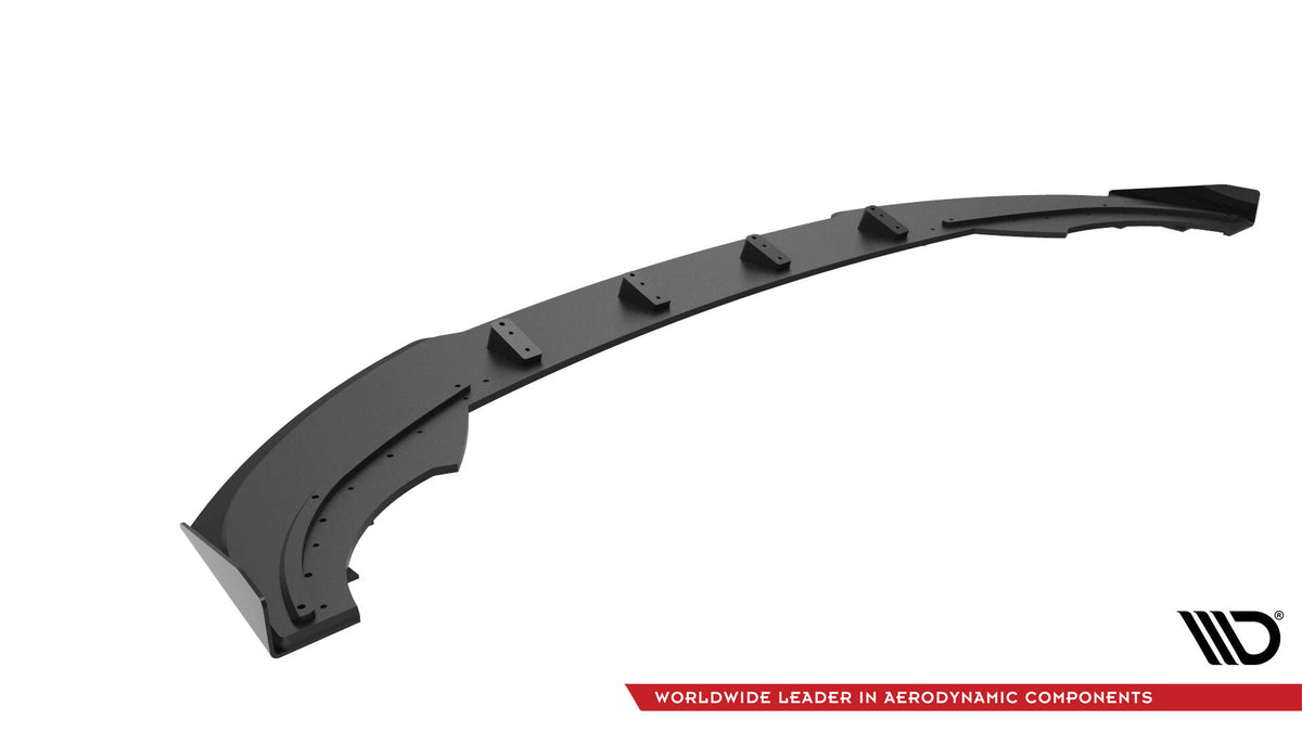 Street Pro Street+ Spoilerlippe Front Ansatz + Flaps passend für Cupra Formentor Mk1 Facelift schwarz Hochglanz – Ansicht 7