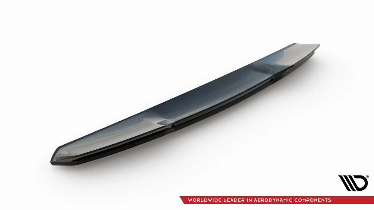 Höher Heckspoiler Lippe 3D Audi RSQ8 Mk1 Facelift schwarz Hochglanz – Ansicht 7