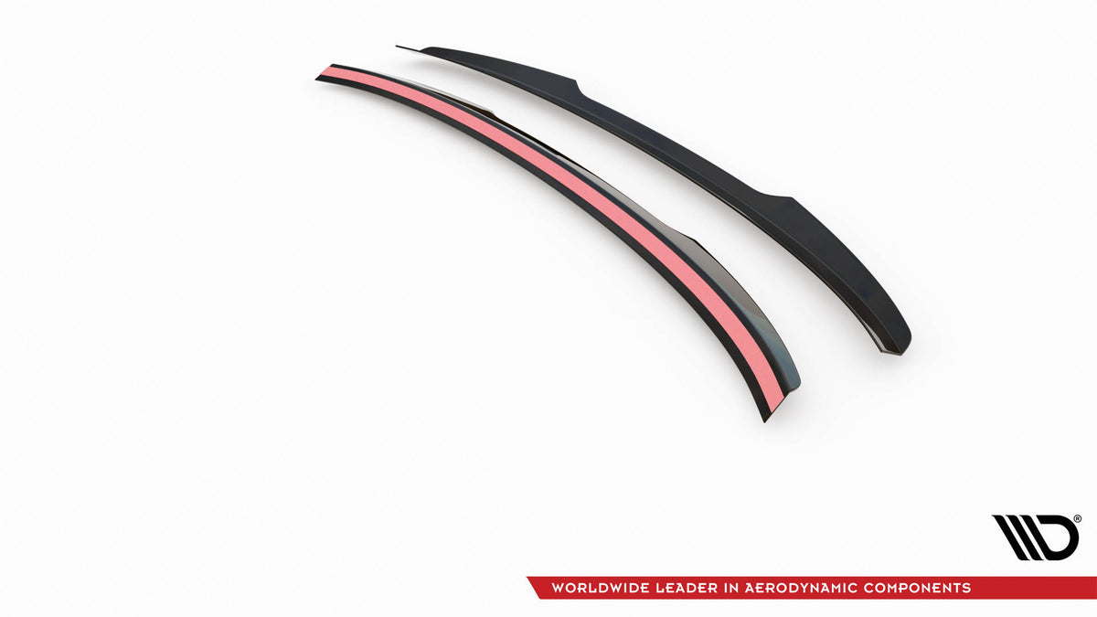 Heckspoiler Lippe V.1 Audi S4 / A4 Standard / S-Line / Competition Limousine B9 / B9 Facelift schwarz Hochglanz – Ansicht 6