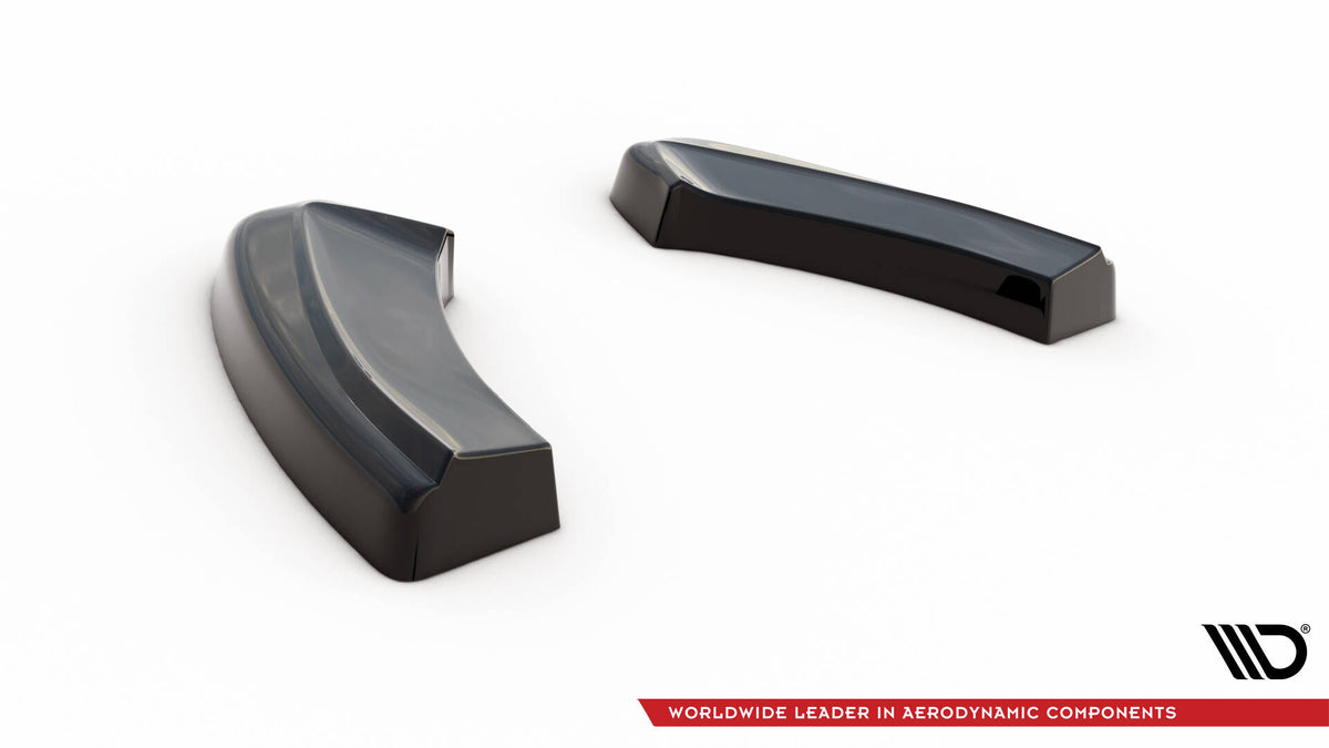 Heck Ansatz Flaps Diffusor passend für VW GOLF 7 GTI FACELIFT schwarz Hochglanz – Ansicht 5