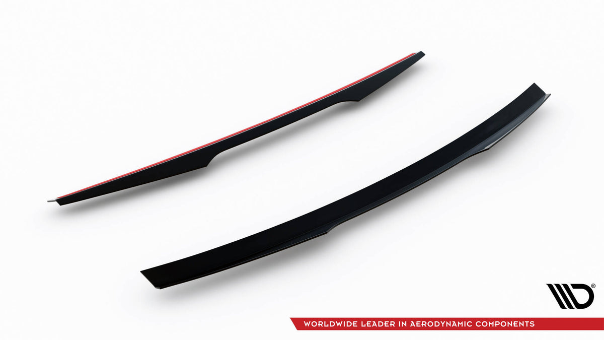 Heckspoiler Lippe Ford Fiesta Standard / ST / ST-Line Mk8 (Für FO-FI-8-FH1FP) schwarz Hochglanz – Ansicht 7