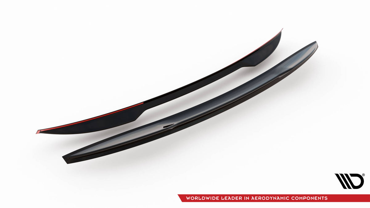 Heckspoiler Lippe 3D Audi S8 / A8 S-Line D5 Facelift schwarz Hochglanz – Ansicht 6