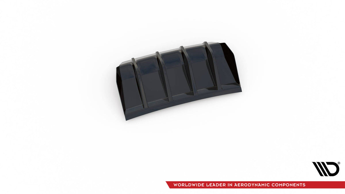 Diffusor Heck Ansatz V.2 passend für Cupra Formentor Mk1 Facelift schwarz Hochglanz – Ansicht 6