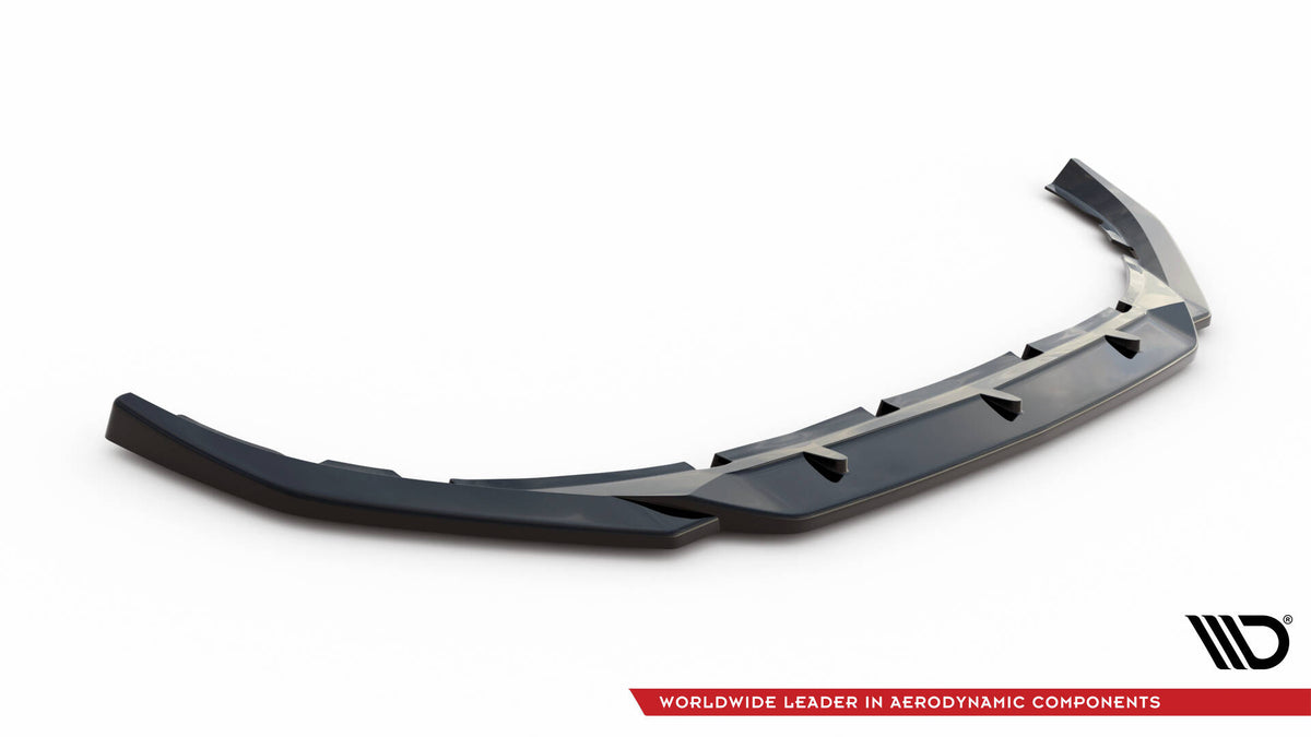Street+ Spoilerlippe Front Ansatz V.2 passend für Volvo S60/V60 R-Design Mk3 schwarz Hochglanz – Ansicht 6