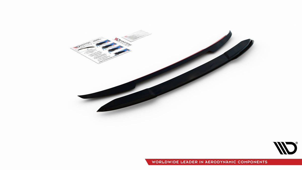 Heckspoiler Lippe V.2 Audi S4 / A4 S-Line Avant B9 schwarz Hochglanz – Ansicht 5