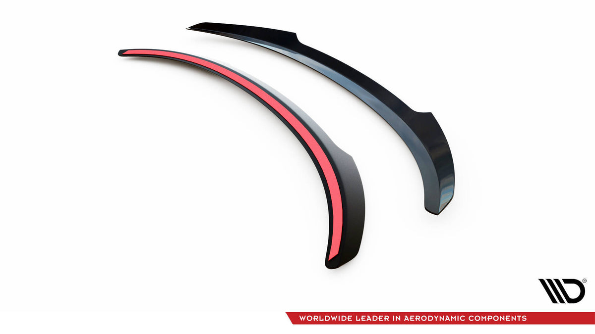 Heckspoiler Lippe BMW M6 / 6 M-Paket Cabriolet F12 schwarz Hochglanz – Ansicht 6