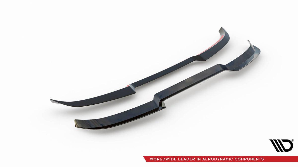 Heckspoiler Lippe Audi A4 Competition Avant B8 Facelift schwarz Hochglanz – Ansicht 6