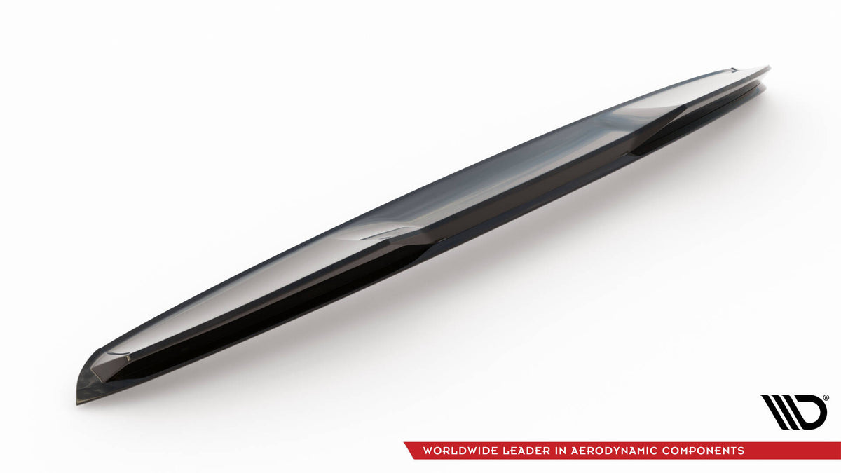 Heckspoiler Lippe 3D Porsche Taycan Cross Turismo 4S schwarz Hochglanz – Ansicht 6