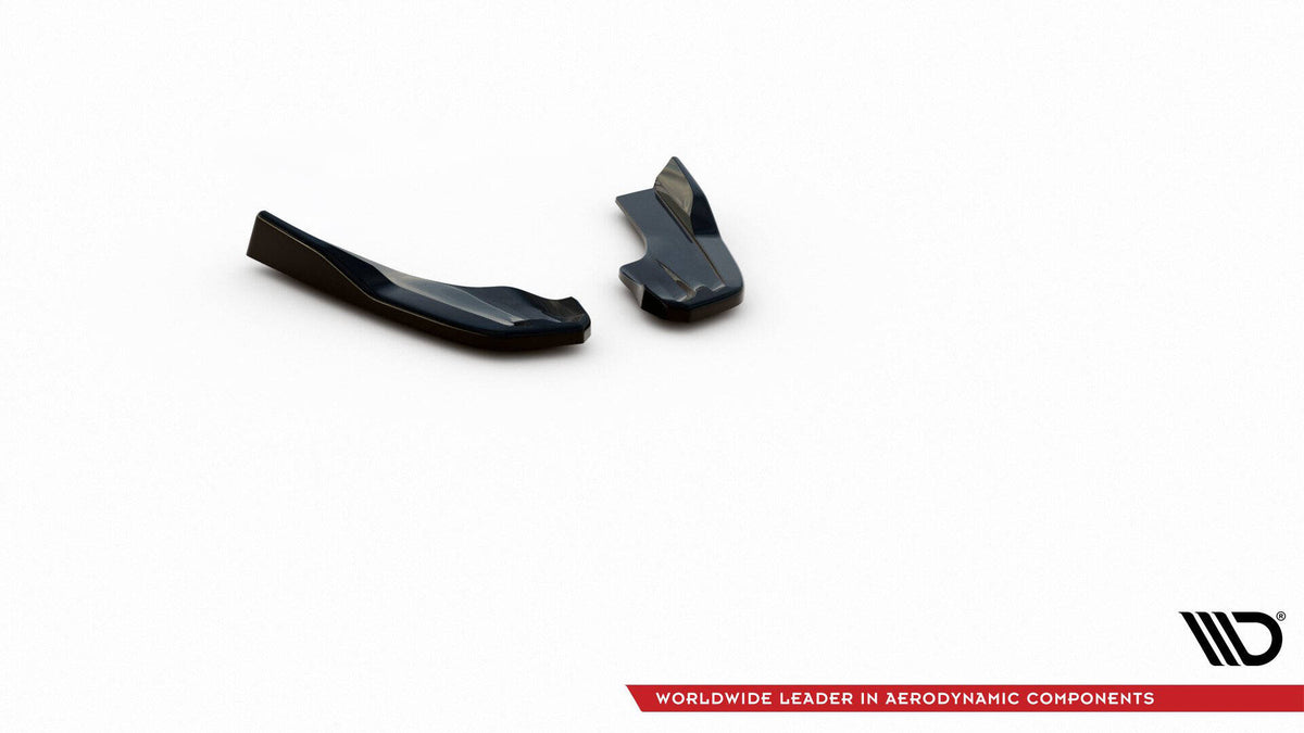 Heck Ansatz Flaps Diffusor V.3 passend für (Für heckansatz V.3) Ford Focus Hatchback ST Mk4 schwarz Hochglanz – Ansicht 11