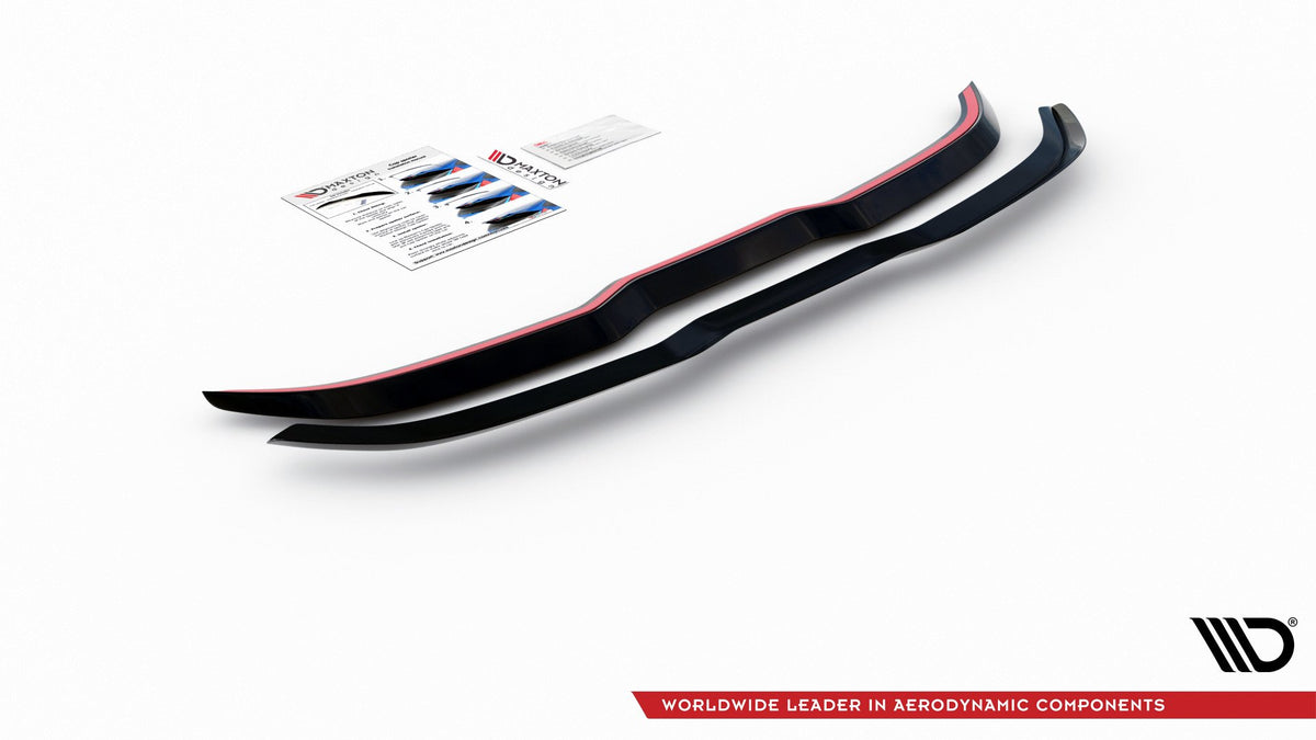 Heckspoiler Lippe V.1 Ford Focus Hatchback ST Mk4 schwarz Hochglanz – Ansicht 11