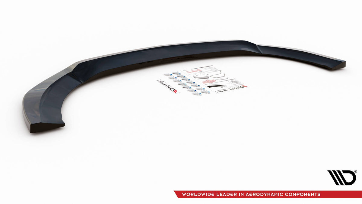 Street+ Spoilerlippe Front Ansatz V.4 passend für Mercedes-Benz V-Klasse AMG-Line W447 schwarz Hochglanz – Ansicht 7